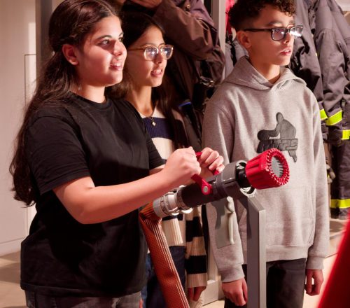 Sonderausstellung zum Feuer in der DASA