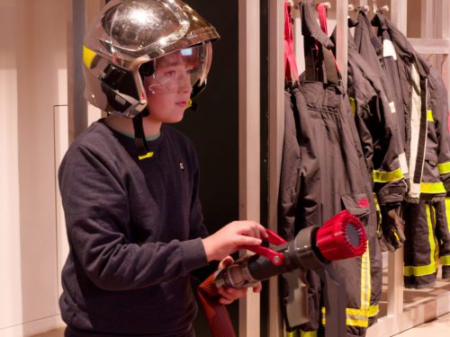 Sonderausstellung zum Feuer in der DASA